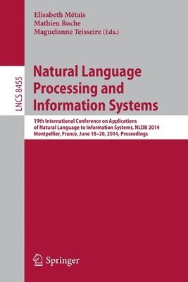 Natural Language Processing and Information Systems 1