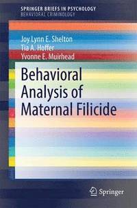 bokomslag Behavioral Analysis of Maternal Filicide