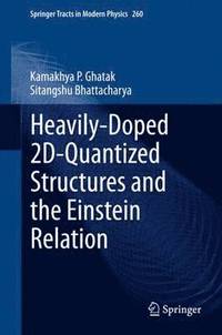 bokomslag Heavily-Doped 2D-Quantized Structures and the Einstein Relation