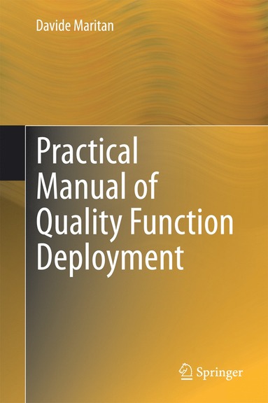 bokomslag Practical Manual of Quality Function Deployment