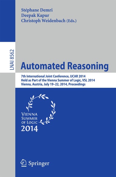 Stéphane Demri, Deepak Kapur, Christoph Weidenbach - Automated Reasoning, Häftad
