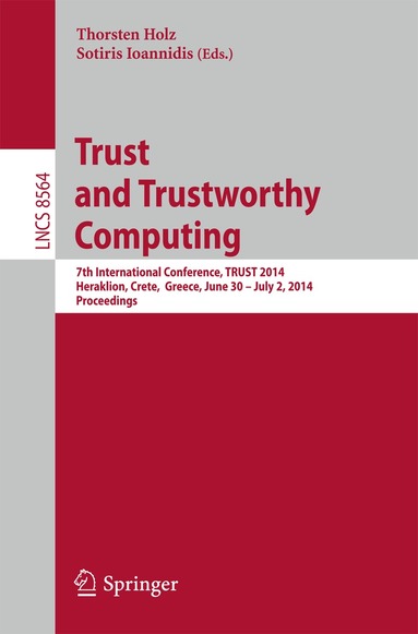 Thorsten Holz, Sotiris Ioannidis - Trust and Trustworthy Computing, Häftad