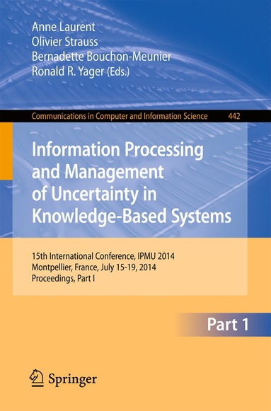 bokomslag Information Processing and Management of Uncertainty