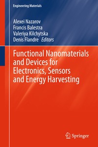 bokomslag Functional Nanomaterials and Devices for Electronics, Sensors and Energy Harvesting