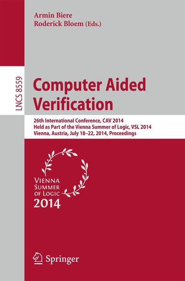 Armin Biere, Roderick Bloem - Computer Aided Verification, Häftad