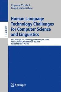 bokomslag Human Language Technology Challenges for Computer Science and Linguistics