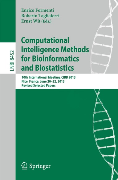 Enrico Formenti, Roberto Tagliaferri, Ernst Wit - Computational Intelligence Methods for Bioinformatics and Biostatistics, Häftad