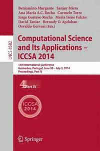 bokomslag Computational Science and Its Applications - ICCSA 2014