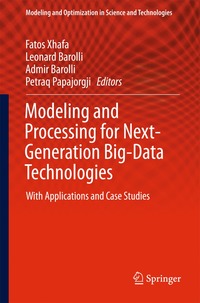 bokomslag Modeling and Processing for Next-Generation Big-Data Technologies