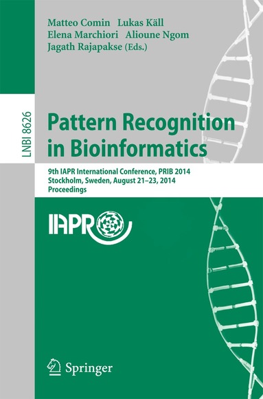 Matteo Comin, Lukas Käll, Elena Marchiori, Alioune Ngom, Jagath Chandana Rajapakse - Pattern Recognition in Bioinformatics, Häftad