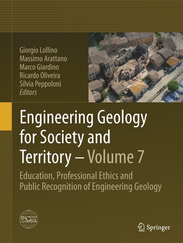Giorgio Lollino, Massimo Arattano, Marco Giardino, Ricardo Oliveira, Silvia Peppoloni - Engineering Geology for Society and Territory - Volume 7, Inbunden