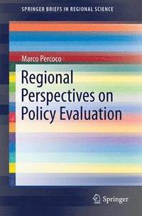 bokomslag Regional Perspectives on Policy Evaluation
