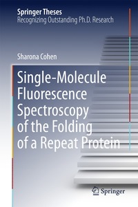 bokomslag Single-Molecule Fluorescence Spectroscopy of the Folding of a Repeat Protein