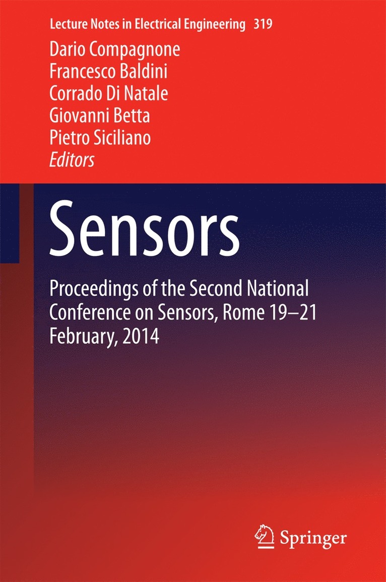 Dario Compagnone, Francesco Baldini, Corrado Di Natale, Giovanni Betta, Pietro Siciliano - Sensors, Inbunden