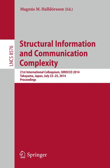 bokomslag Structural Information and Communication Complexity