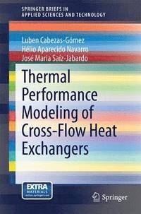 bokomslag Thermal Performance Modeling of Cross-Flow Heat Exchangers