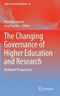 bokomslag The Changing Governance of Higher Education and Research