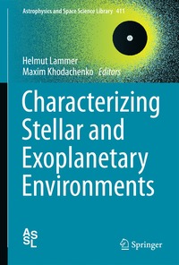 bokomslag Characterizing Stellar and Exoplanetary Environments