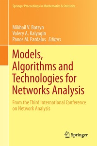 bokomslag Models, Algorithms and Technologies for Network Analysis