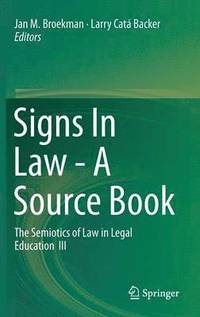 bokomslag Signs In Law - A Source Book