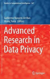 bokomslag Advanced Research in Data Privacy