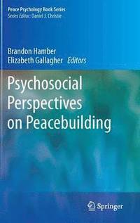 bokomslag Psychosocial Perspectives on Peacebuilding