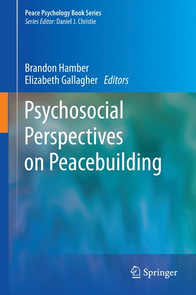 bokomslag Psychosocial Perspectives on Peacebuilding