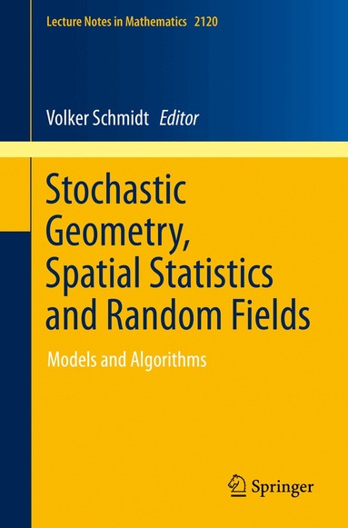 Volker Schmidt - Stochastic Geometry, Spatial Statistics and Random Fields, Häftad