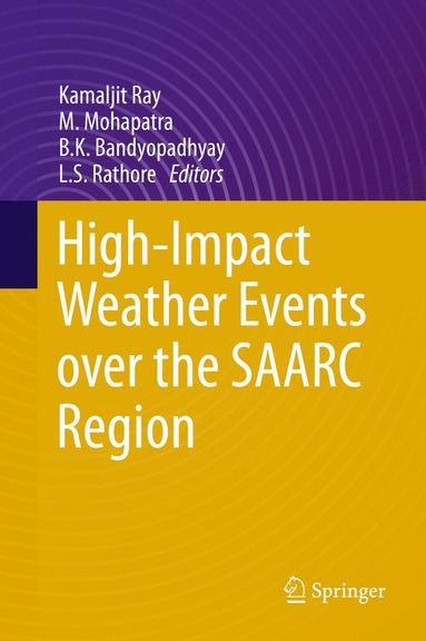 bokomslag High-Impact Weather Events over the SAARC Region