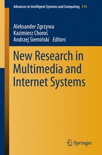 bokomslag New Research in Multimedia and Internet Systems