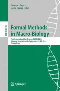 bokomslag Formal Methods in Macro-Biology
