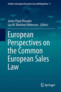 bokomslag European Perspectives on the Common European Sales Law