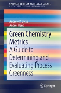 bokomslag Green Chemistry Metrics