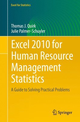 Excel 2010 for Human Resource Management Statistics 1
