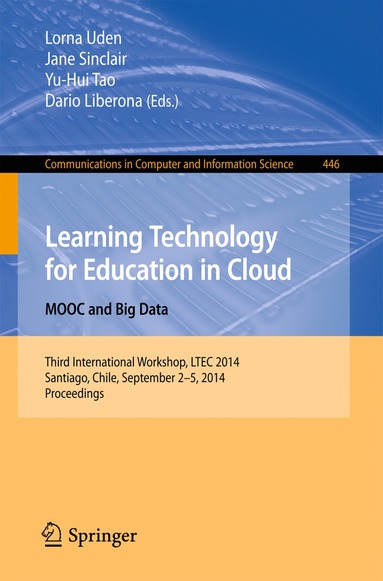 bokomslag Learning Technology for Education in Cloud - MOOC and Big Data