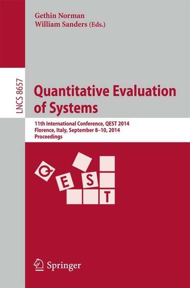 Gethin Norman, William Sanders - Quantitative Evaluation of Systems, Häftad