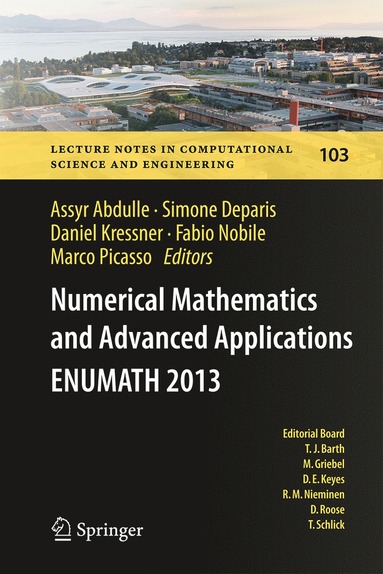 bokomslag Numerical Mathematics and Advanced  Applications - ENUMATH 2013