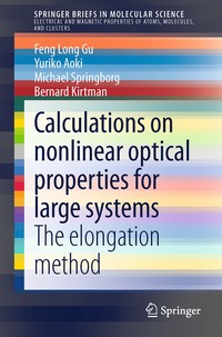 bokomslag Calculations on nonlinear optical properties for large systems