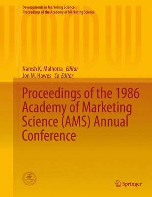Proceedings of the 1986 Academy of Marketing Science (AMS) Annual Conference 1