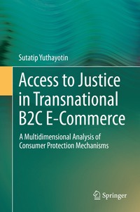 bokomslag Access to Justice in Transnational B2C E-Commerce