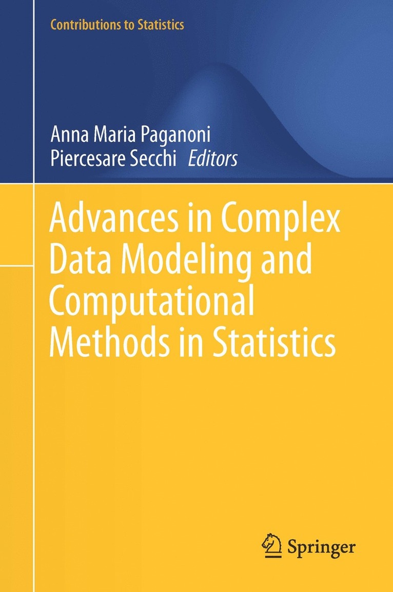 Advances in Complex Data Modeling and Computational Methods in Statistics 1