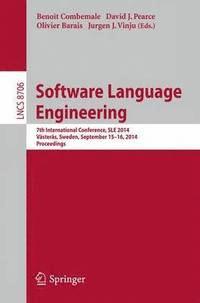 bokomslag Software Language Engineering