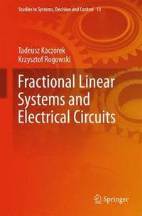 bokomslag Fractional Linear Systems and Electrical Circuits