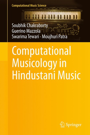 bokomslag Computational Musicology in Hindustani Music