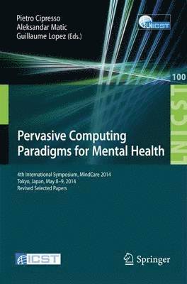 bokomslag Pervasive Computing Paradigms for Mental Health