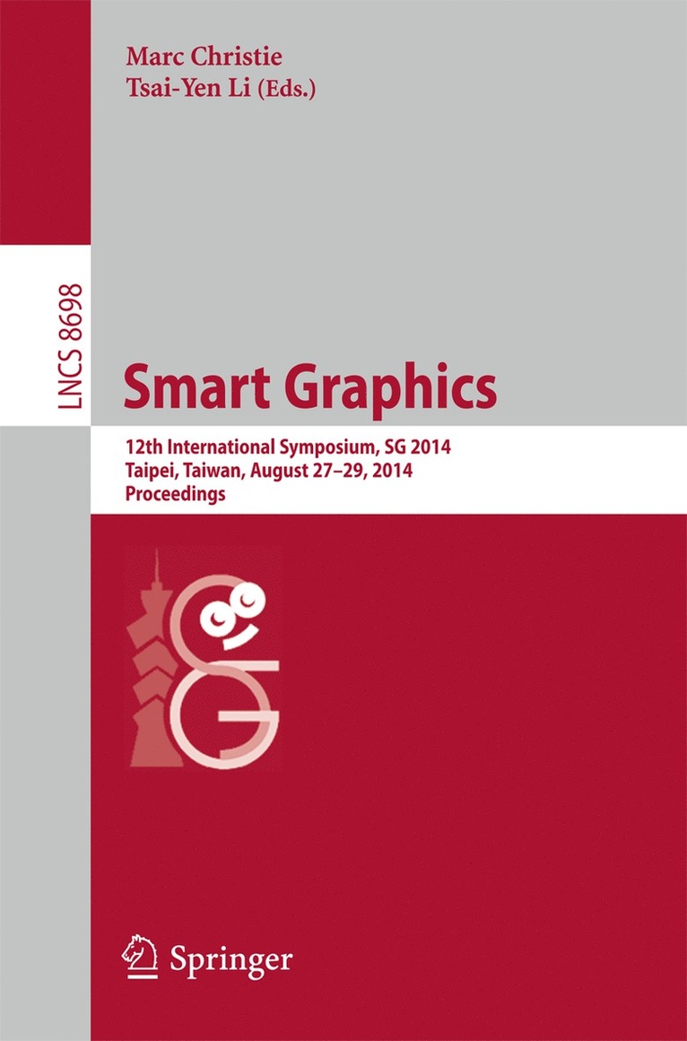 Marc Christie, Tsai-Yen Li - Smart Graphics, Häftad