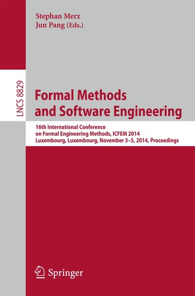 Stephan Merz, Jun Pang - Formal Methods and Software Engineering, Häftad