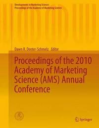 bokomslag Proceedings of the 2010 Academy of Marketing Science (AMS) Annual Conference