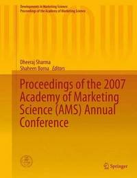 bokomslag Proceedings of the 2007 Academy of Marketing Science (AMS) Annual Conference
