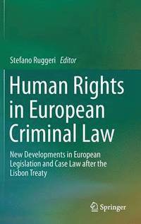 bokomslag Human Rights in European Criminal Law